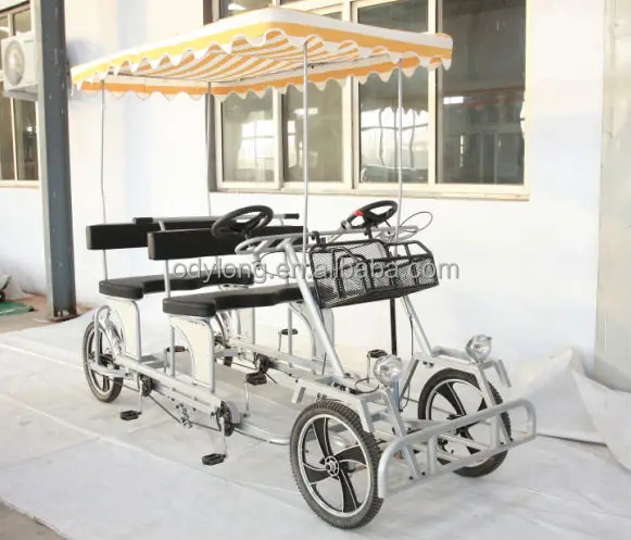 4 person pedal cart