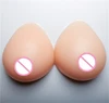Emulational nude mature fake breast forms silicone bra for crossdresser