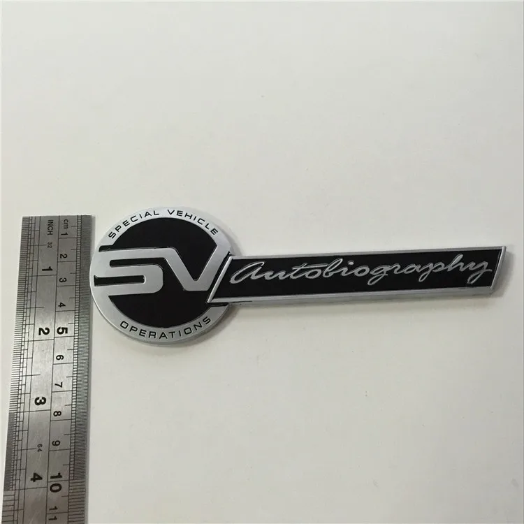 3d Metal Autobiography Sv Svo Special Vehicle Dperations Car Rear Trunk ...