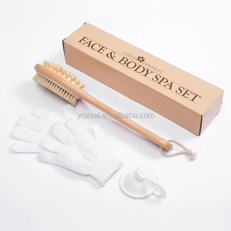 Natural Bristle Dry Body Wash Brush Buy Body Brush,Natural Bristle