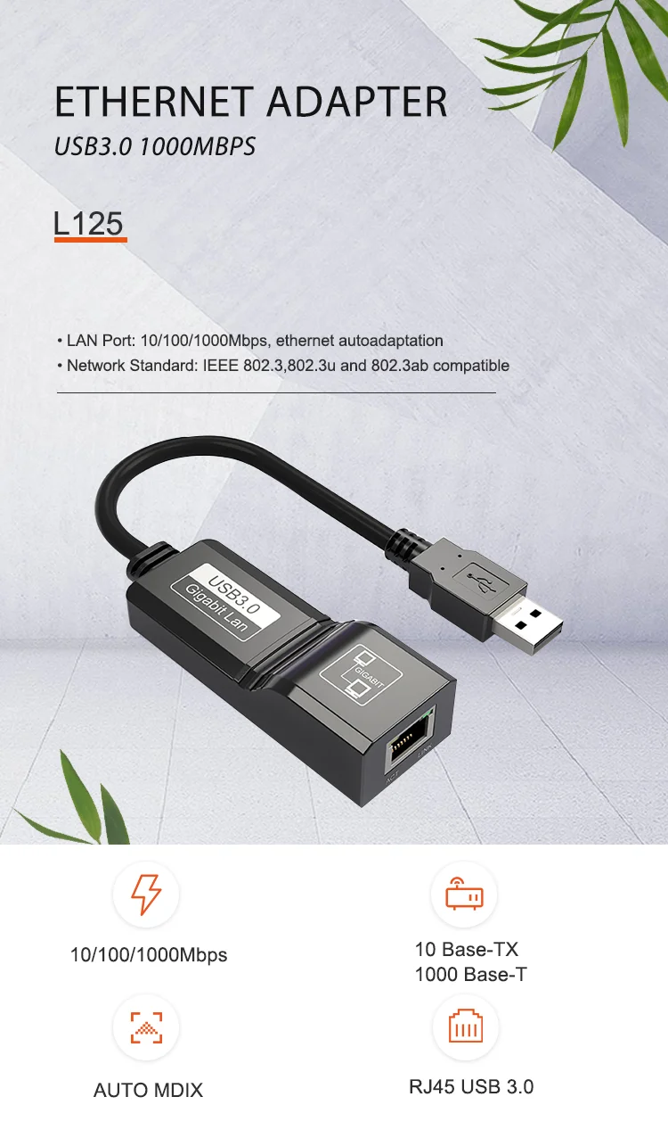 Usb 3.0 10g Lan Cards Adapter 10g Adapter Network Usb