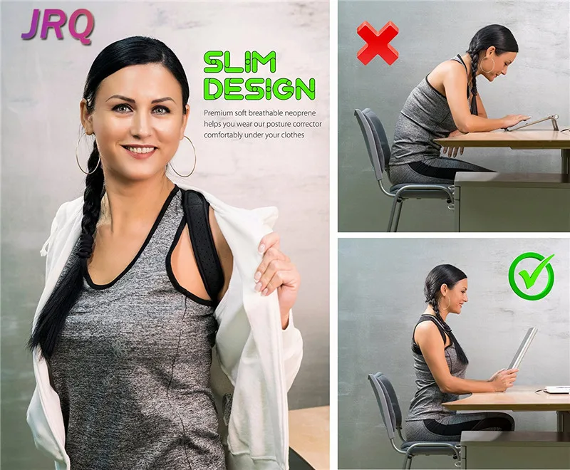 Posture Brace and Spine Corrector Device that Prevents Slouching and Provides Clavicle Support