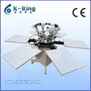 KR880M Hand 8 color/8 station silk screen printing press