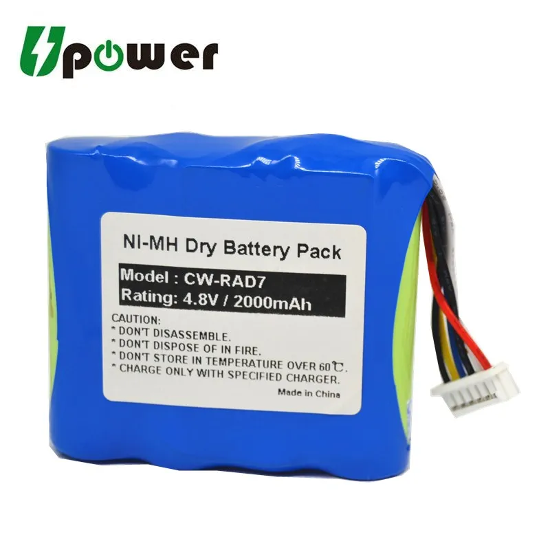 Pulse Oximeter 4.8v Nimh Battery 2000mah Replacement Battery For