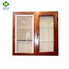 Arched Double Glazed Windows With Micro Blinds Inside Aluminum