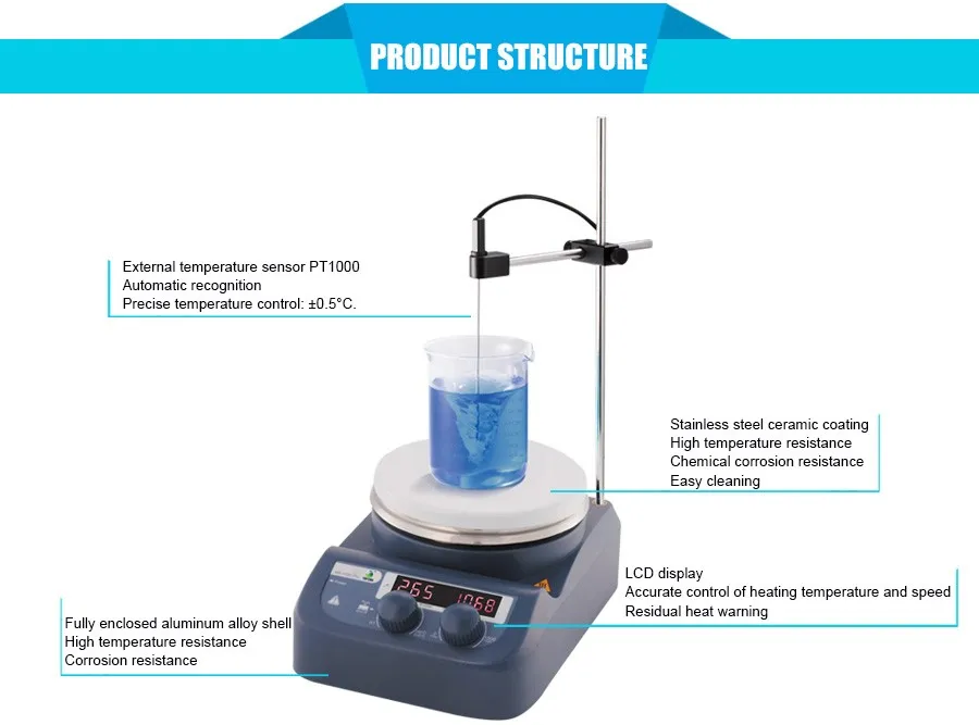 Popular 1.5l Lab Laboratory Mechanical Stirrer Price Buy High Quality