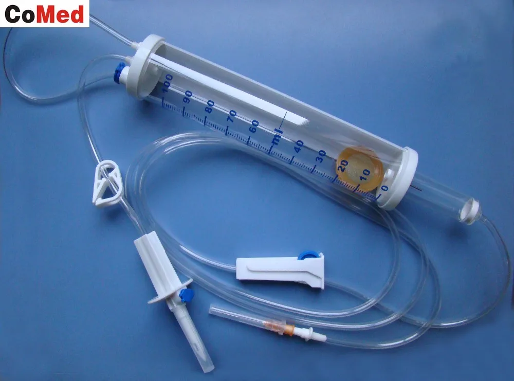 一次性儿科滴定管输液器 100毫升带针鲁尔锁