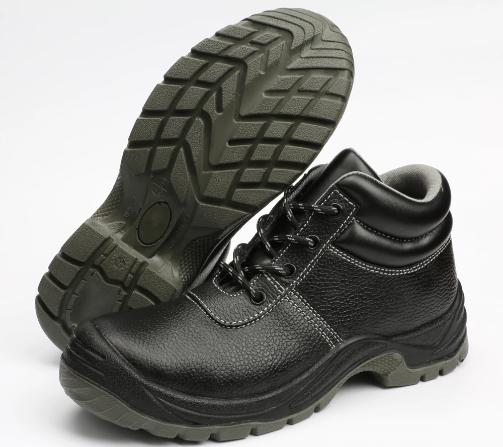 Genuine Leather Brand Nama Chemical Resistant Safety Shoes