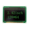 2.42 inch 128x64 pixels 20 pin oled display module I2C SPI interface ssd1309 with PCB board