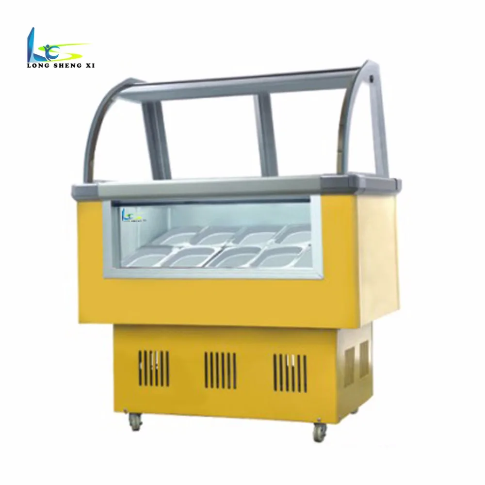 10 Trays 8 Barrels 12 Trays 10 Barrels Ice Cream Display/freezer For Ice Cream Buy Freezer For