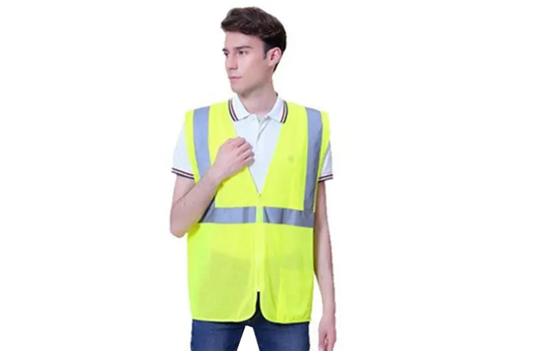 China Wholesale Fluorescent Reflecting Safety Vest
