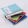 2019 wholesale journal custom colored notebook pu leather notebook bullet journal binder portfolio