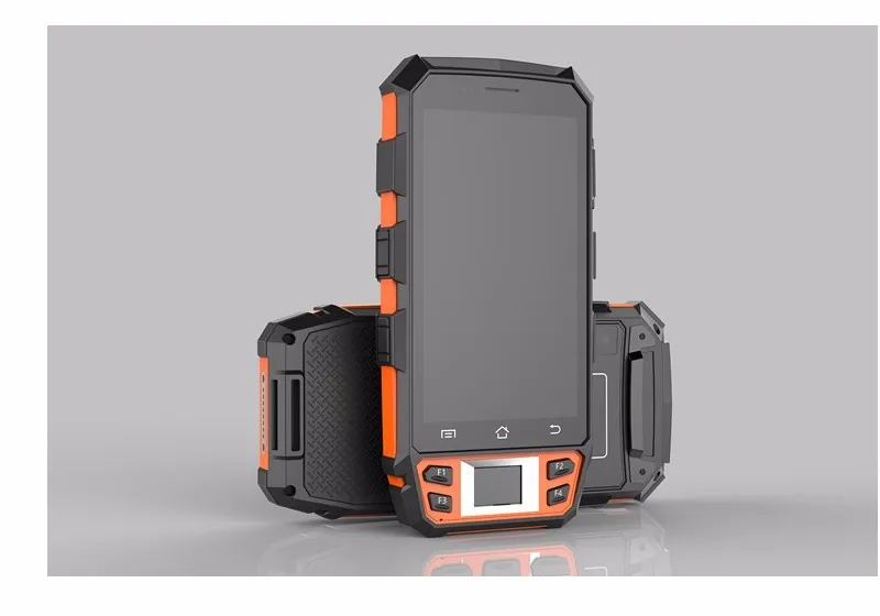 C5000 rugged IP 65 Android 7.0 PDA with barcode reader and Low Frequency 134.2KHz Animal Tag Reader - ANKUX.COM
