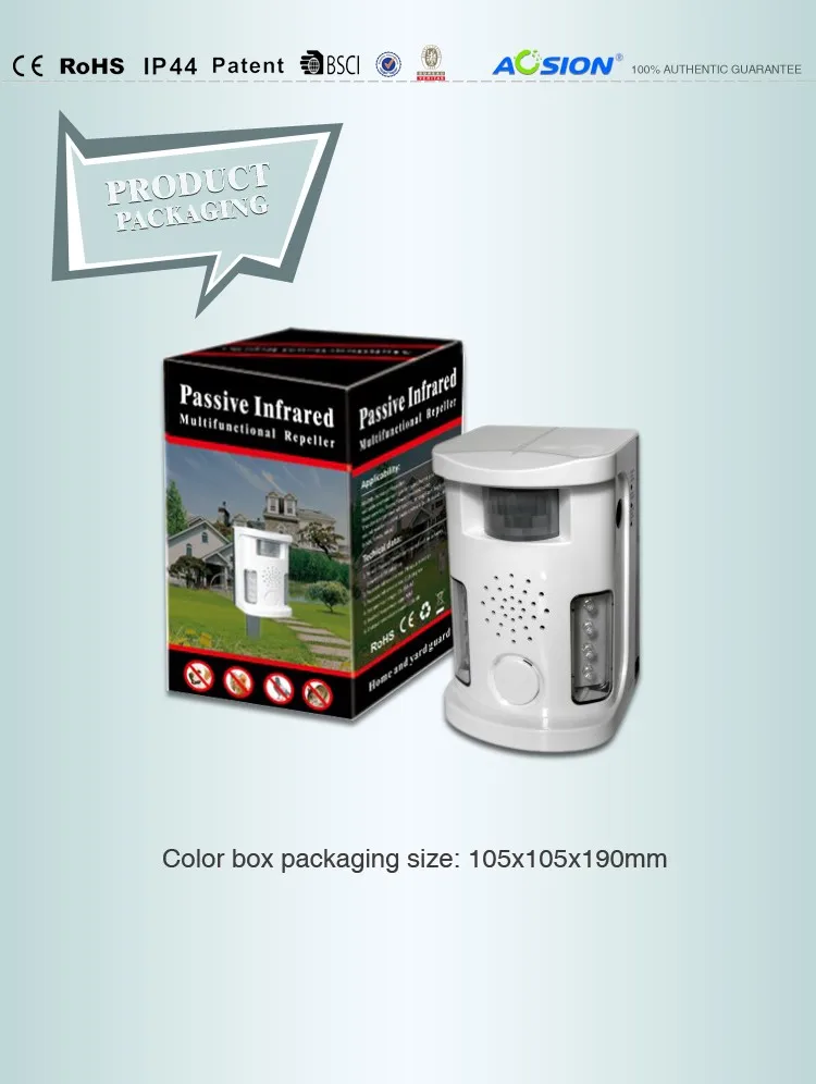 multifunctional bird/cat/dog repellent