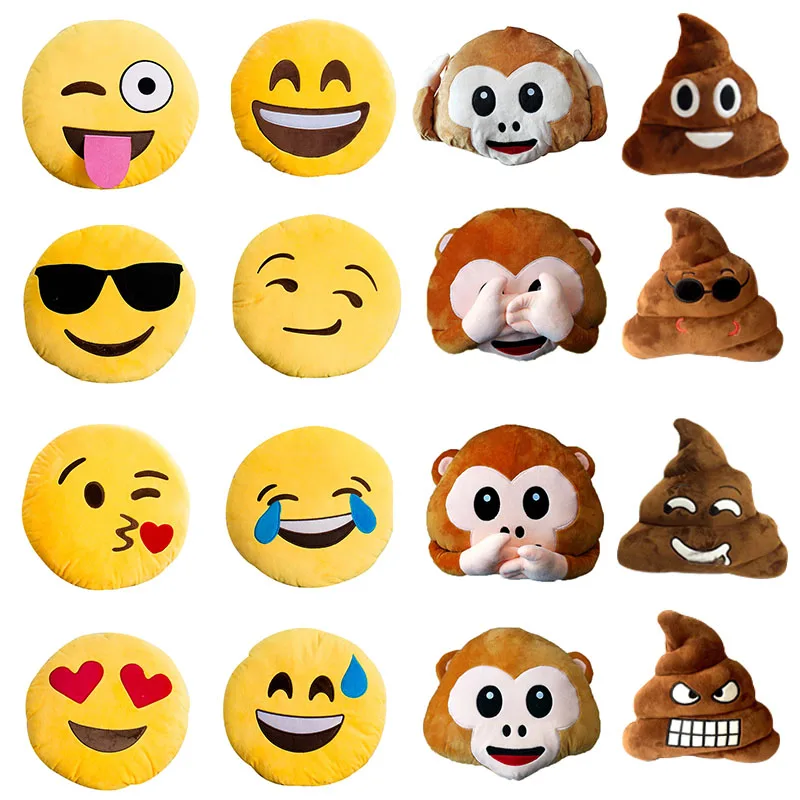 Hot Sale Mewah Whatsapp Emoji  Bantal Dengan PP Kapas 