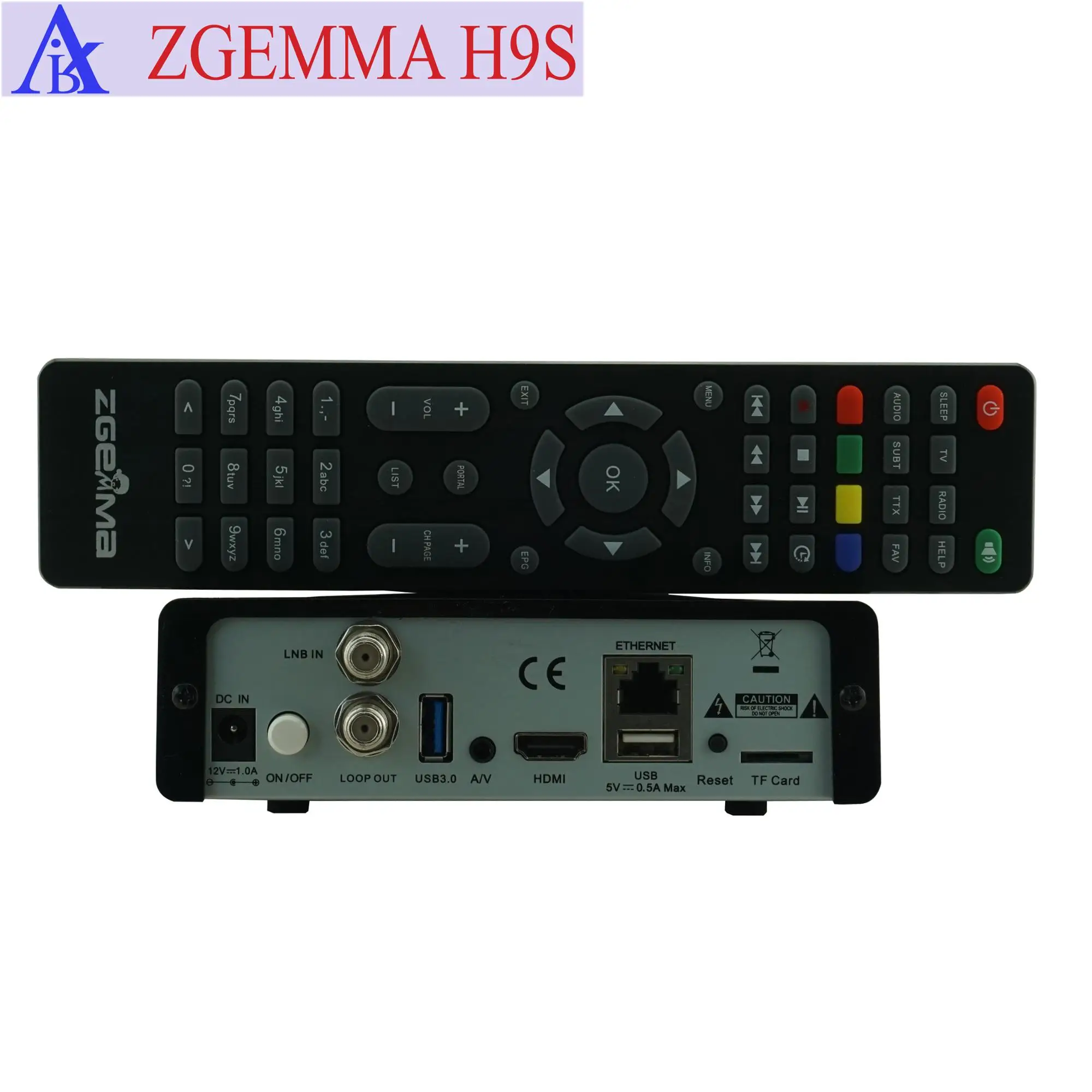 Oscam/cccam/qt Stalker Iptv 4k Uhd Tv Box Zgemma H9s Linux Os E2 Dvb-s2x One Tuner - Buy Zgemma H9s Satellite Receiver,Air Digital 4k Uhd Tv