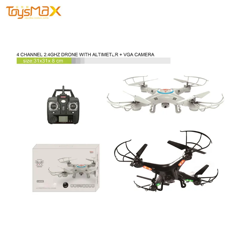 3D Flip  4 channel  2.4G Drone With Professional Camera Remote Control Toys