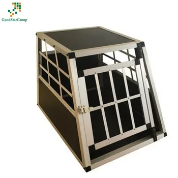 collapsible aluminum dog crate