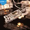 5M LED Battery Operated With 8 Lighting Modes LED String Lights With Photo Clips