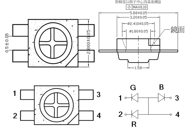 Smd светодиоды схема