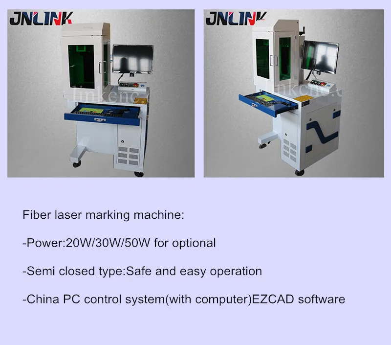 2018 new model 20W 30W 50W fiber sheet laser marking machine