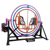 Super fun and cool three dimension outdoor equipment space ring rides 3D electric space ring ride for sale