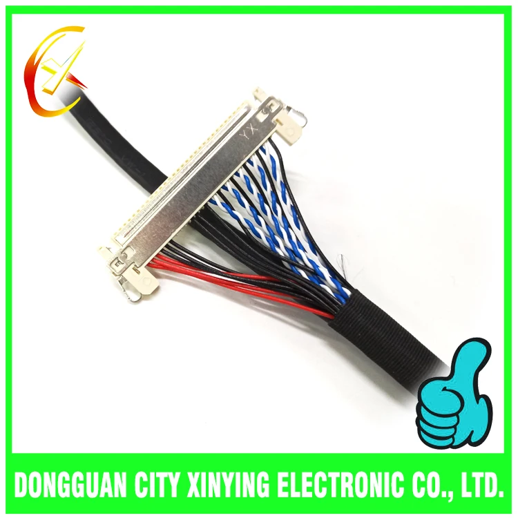 oem cable LVDS DF1320DS1.25C hirose connector to JAE FIXB30S RL