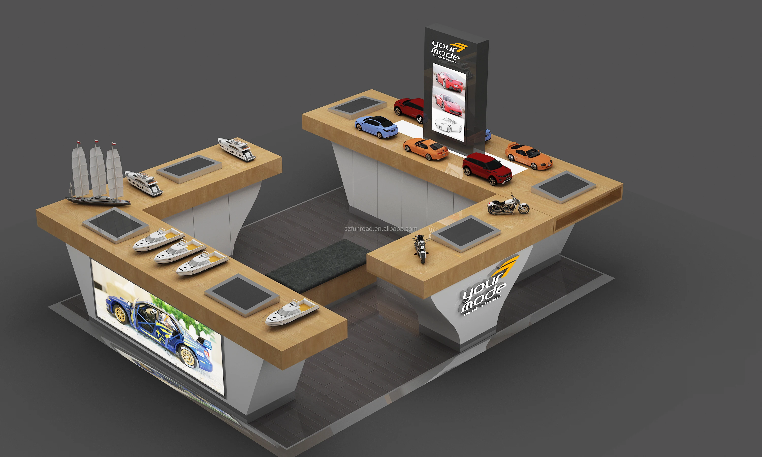 New Design Toy Store Display Stand/toy Shop Fitting/toy Display