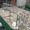 Mini Post with Adjustable Standoffs for Structural Glass Railings