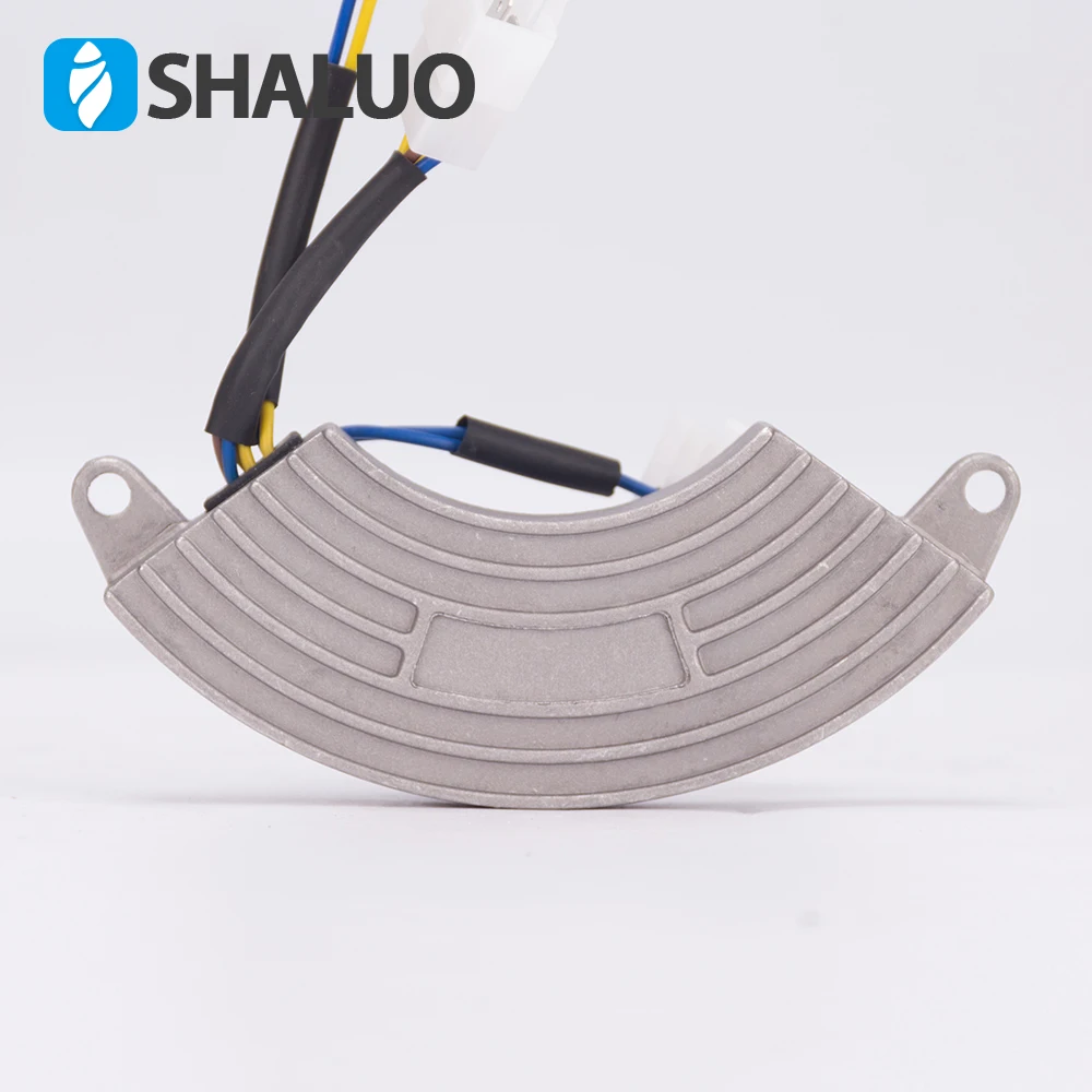 Nuevo Regulador de voltaje automático trifásico 5kw 188 AVR accesorios de generador de gasolina caja de aluminio estabilizador de voltaje