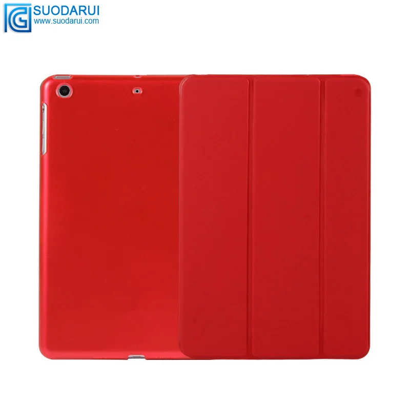 Tri-fold Smart sleep & wakeup Cover for apple ipad Pro 10.5 flip leather case with Back stand cover