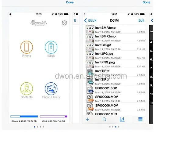 I-flash Drive HD Card Reader for Iphone5/5s/6/ipad Dual Storage ,Easy to Save Image & Video - ANKUX.COM