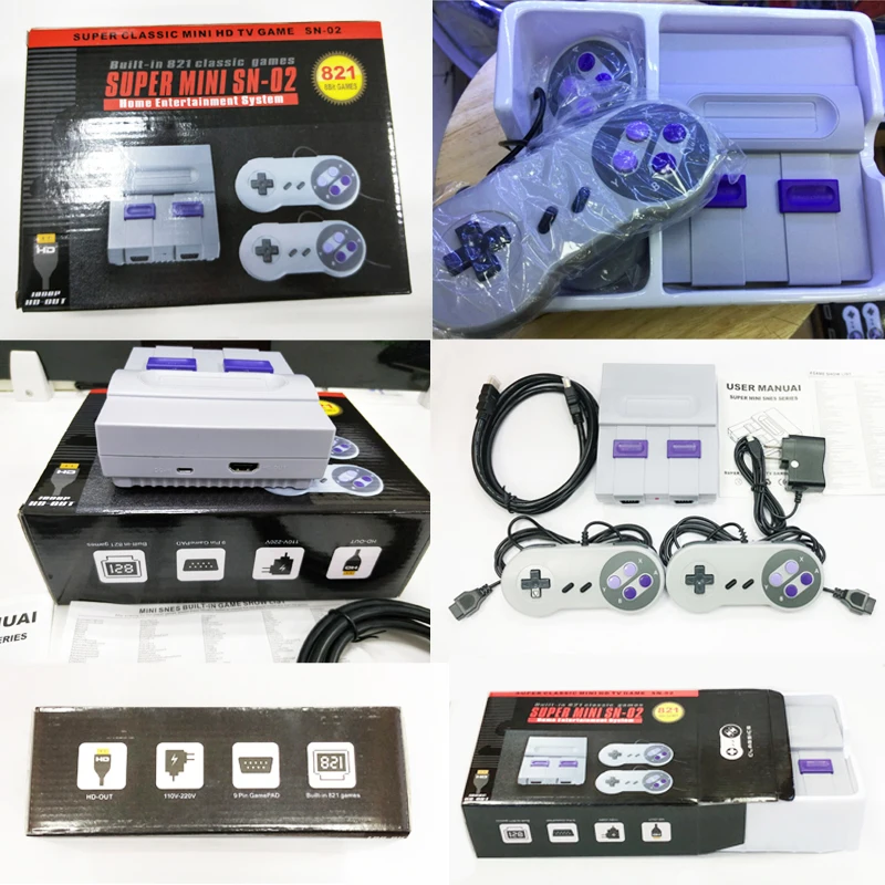 Cheap Tv Video Game Console Handheld Retro Family Game Console Builtin