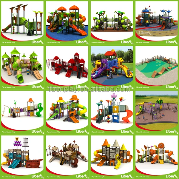 Other 3D Design Sketches of Outdoor Playgrounds