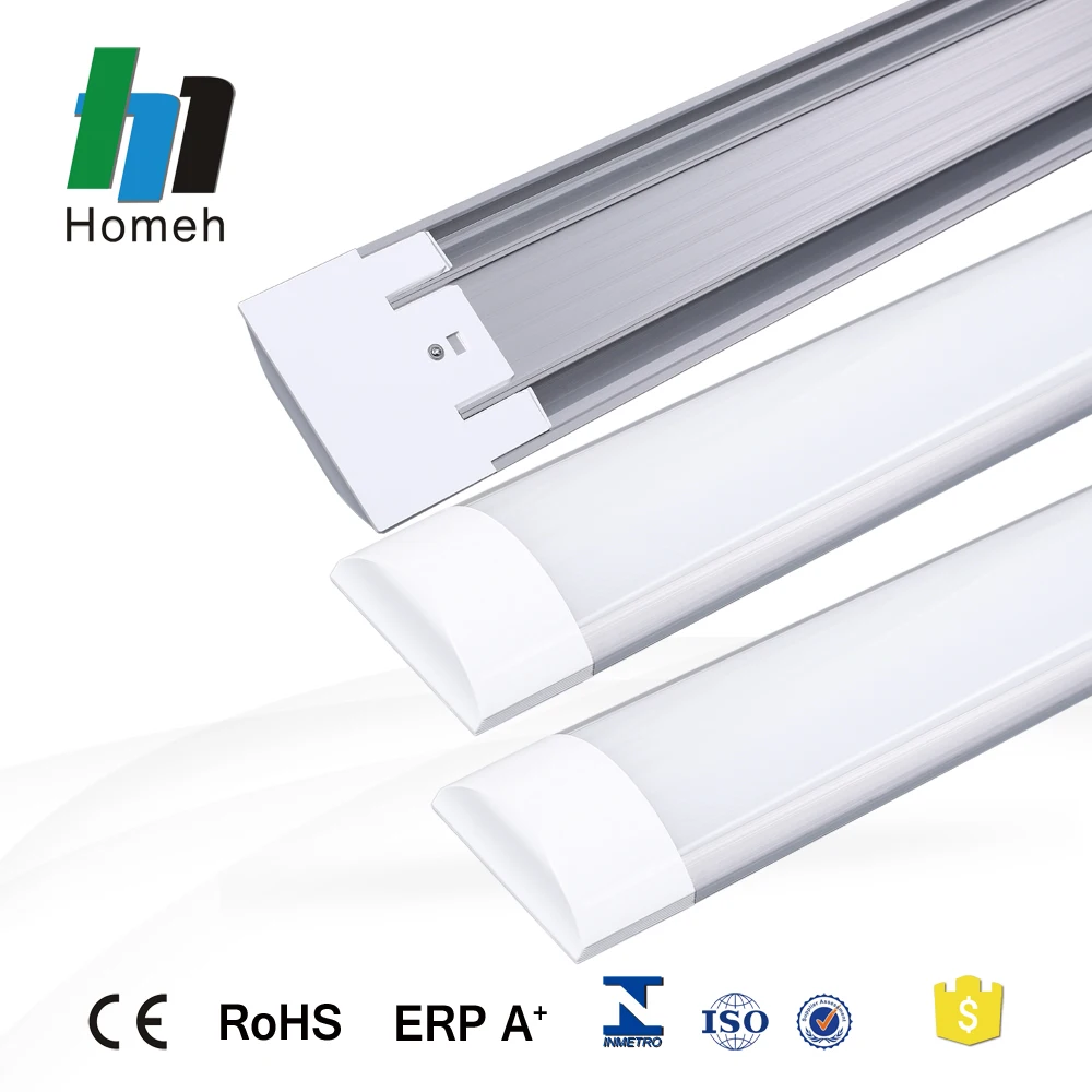 IP65 Linear LED Batten IP66 Tri-proof Tube Light DLC TUV ETL CE ROHS