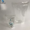 Plastic custom product packaging bag snack bread stand up pouches with zipper for bath salt jars packaging