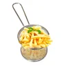 High Quality Fat Fryer Stainless Steel Mini Deep Fry Serving Basket For French Fries