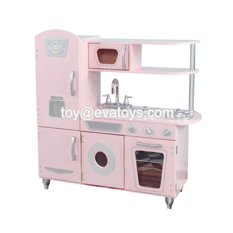 New Hottest Children Play Big Wooden Toy Kitchen In Pink W10c354 Buy Toy Kitchenbig Toy Kitchenwooden Toy Kitchen Product On Alibabacom