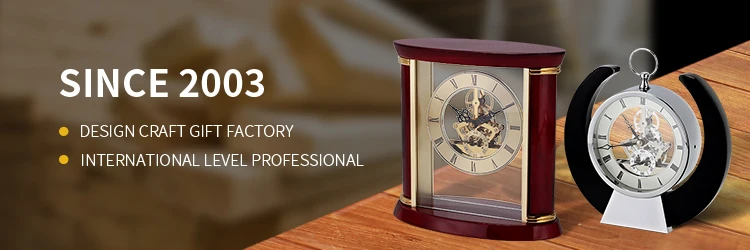 vintage mahogany Non-Chiming Mantel Clock