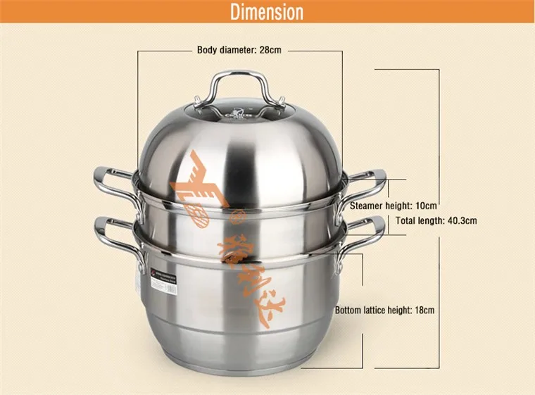 Wholesale Stainless Steel Steamer Cooking Pot Buy Steamer Cooking Pot