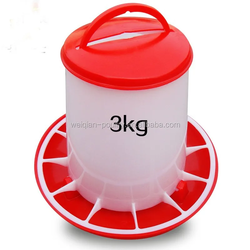 Automatic Plastic Chicken Feeders Chicken Tube Feeders