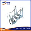 folding small step stools ladder oil depot staff working platform, liquid chemical warehouse operating station in China