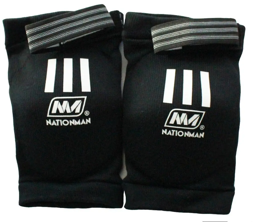 BOOM Multi Color Elbow Pads Protector Pair Kick Boxing MMA Martial arts Muay Thai Brace