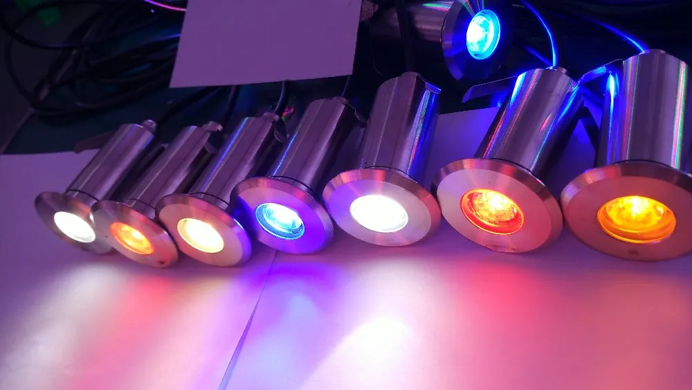 Ip68 LED sol rvb lumière minière souterraine