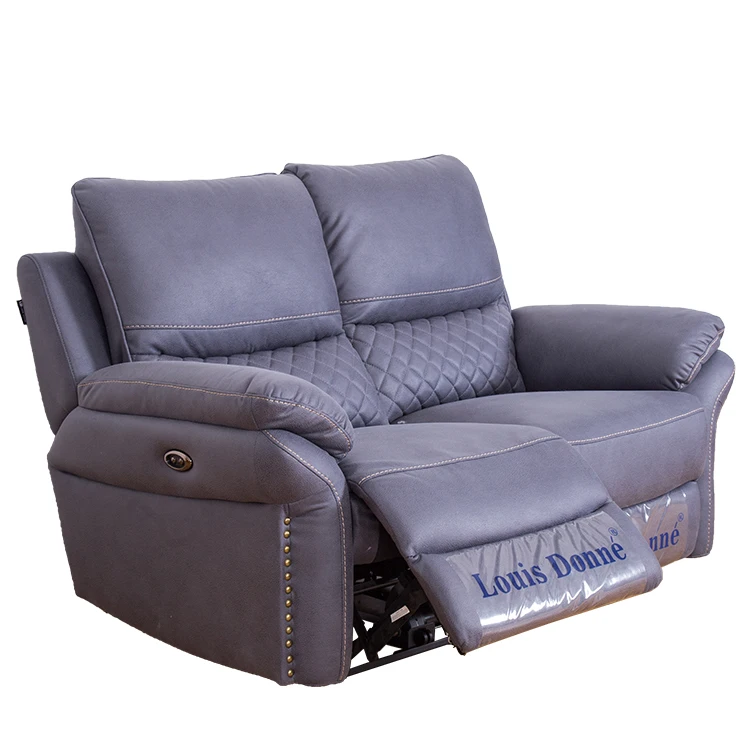 Luxury Style Electric Fabric Recliner Sofa In Living Room Sofas - Buy