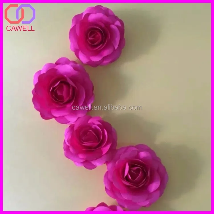 手作りの紙の花のバラ Buy 紙の花 ハンドクラフト紙の花 紙の花壁 Product On Alibaba Com