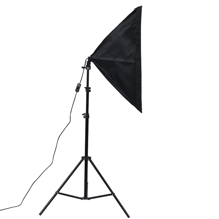 Fot-R 2x 50x70cm Estudio de Fotografía Kit de Soporte de Luz de Iluminación Continua Softbox