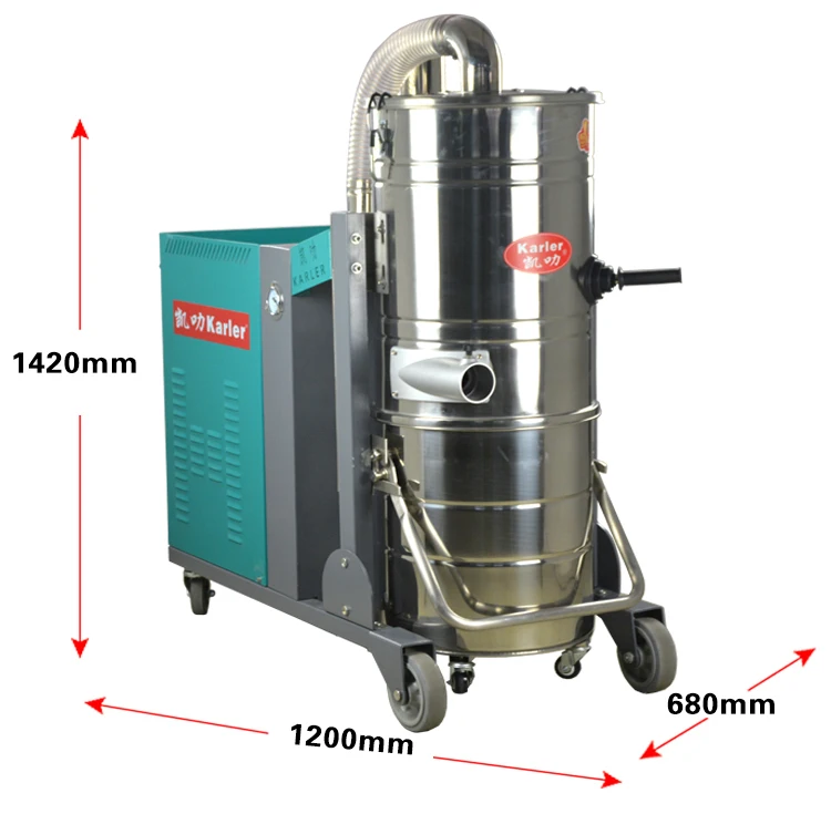 High Performance Large Amount Dust Concrete Vacuum Cleaner For Heavy