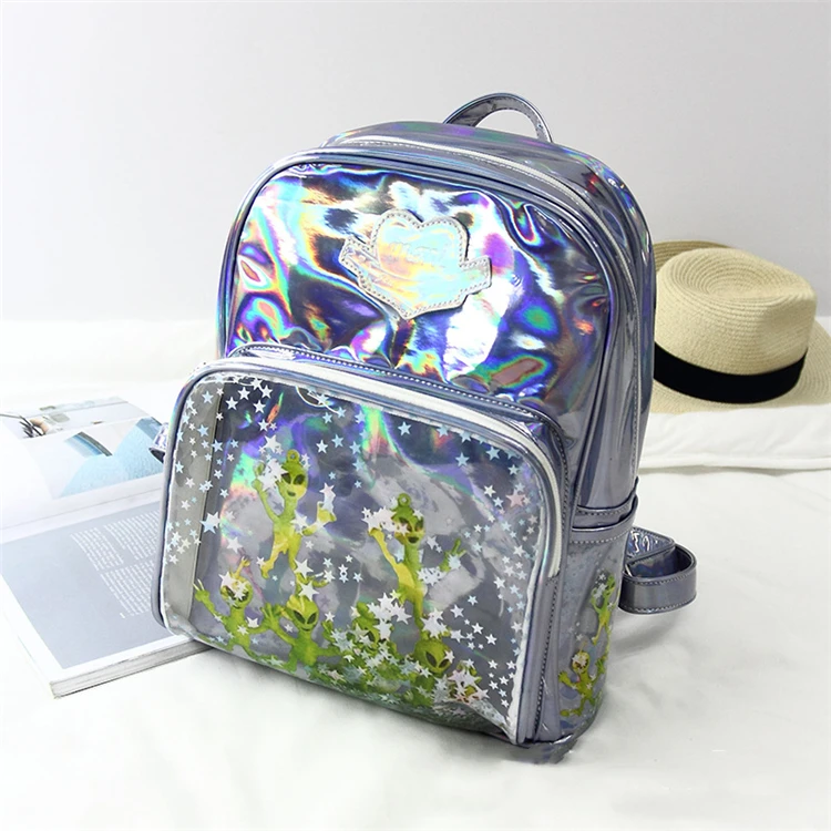 clear alien backpack