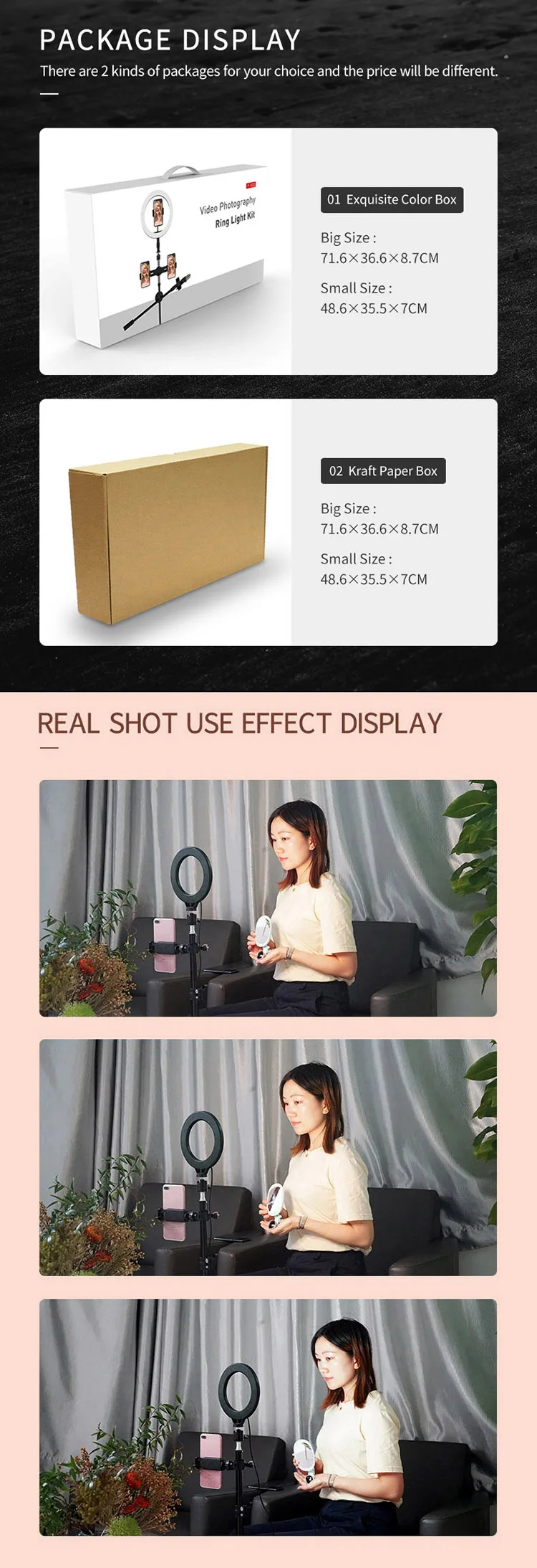 NEW ARRIVAL Multi-Camera Beauty Ring Light For Live Streaming